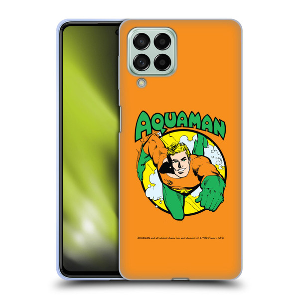 Aquaman DC Comics Fast Fashion Swim 2 Soft Gel Case for Samsung Galaxy M53 (2022)