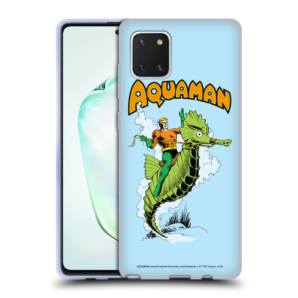 Aquaman DC Comics Fast Fashion Storm Soft Gel Case for Samsung Galaxy Note10 Lite