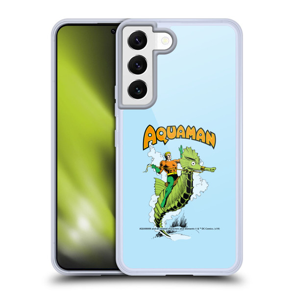 Aquaman DC Comics Fast Fashion Storm Soft Gel Case for Samsung Galaxy S22 5G