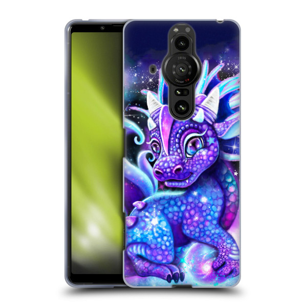 Sheena Pike Dragons Galaxy Lil Dragonz Soft Gel Case for Sony Xperia Pro-I