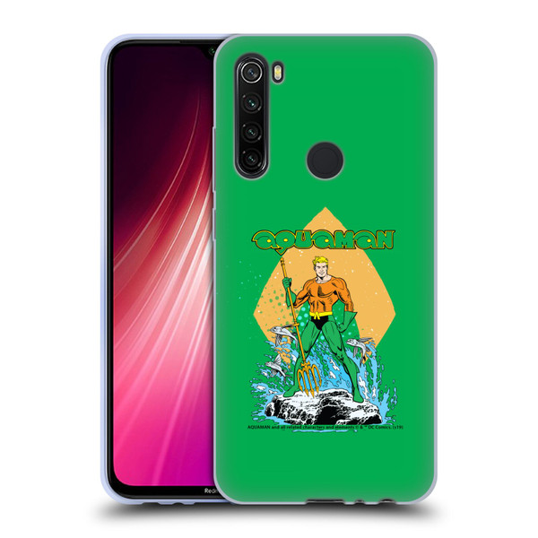 Aquaman DC Comics Fast Fashion Trident Soft Gel Case for Xiaomi Redmi Note 8T