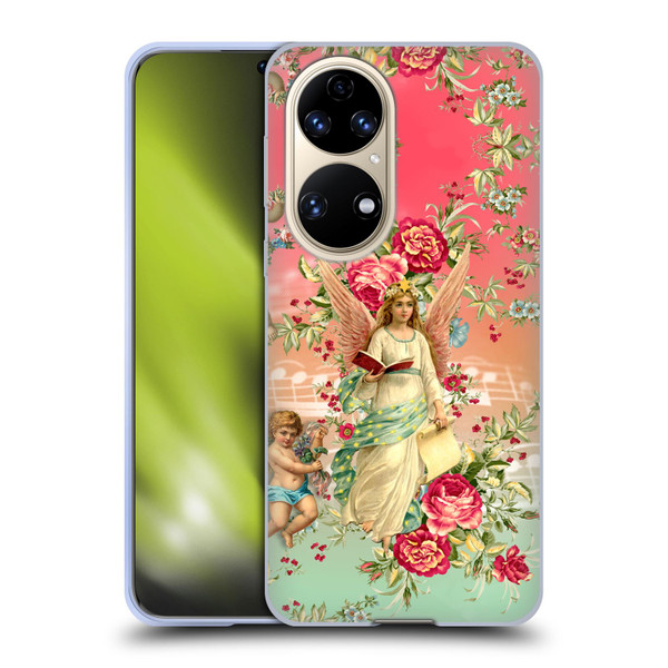 Mark Ashkenazi Florals Angels Soft Gel Case for Huawei P50