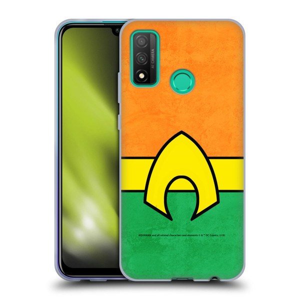 Aquaman DC Comics Logo Uniform 2 Soft Gel Case for Huawei P Smart (2020)