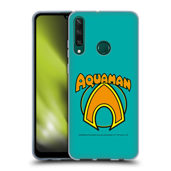 Aquaman DC Comics Logo Classic Soft Gel Case for Huawei Y6p