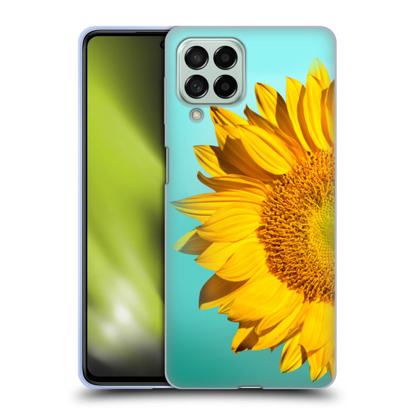 Mark Ashkenazi Florals Sunflowers Soft Gel Case for Samsung Galaxy M53 (2022)