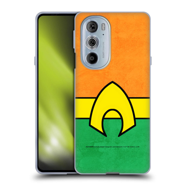 Aquaman DC Comics Logo Uniform 2 Soft Gel Case for Motorola Edge X30