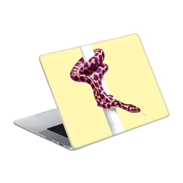 Mark Ashkenazi Pastel Potraits Snake 2 Vinyl Sticker Skin Decal Cover for Apple MacBook Pro 16" A2485