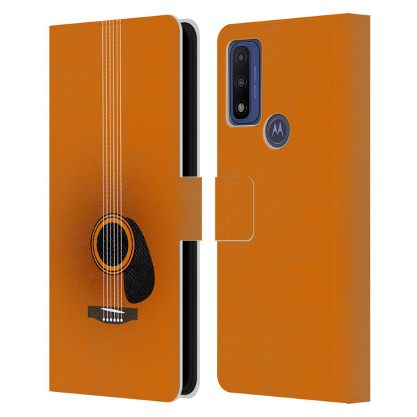Mark Ashkenazi Music Guitar Minimal Leather Book Wallet Case Cover For Motorola G Pure