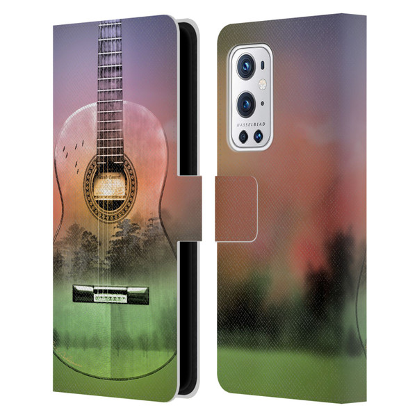 Mark Ashkenazi Music Map Leather Book Wallet Case Cover For OnePlus 9 Pro