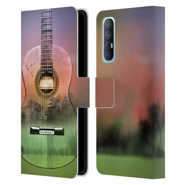 Mark Ashkenazi Music Map Leather Book Wallet Case Cover For OPPO Find X2 Neo 5G