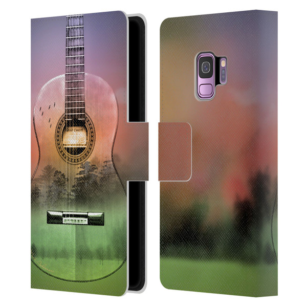 Mark Ashkenazi Music Map Leather Book Wallet Case Cover For Samsung Galaxy S9