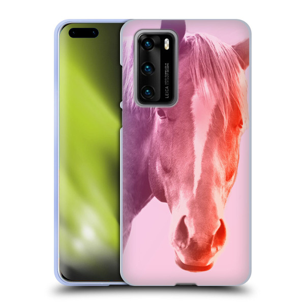 Mark Ashkenazi Pastel Potraits Horse Soft Gel Case for Huawei P40 5G