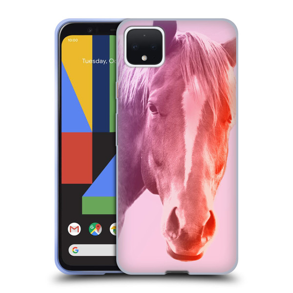 Mark Ashkenazi Pastel Potraits Horse Soft Gel Case for Google Pixel 4 XL