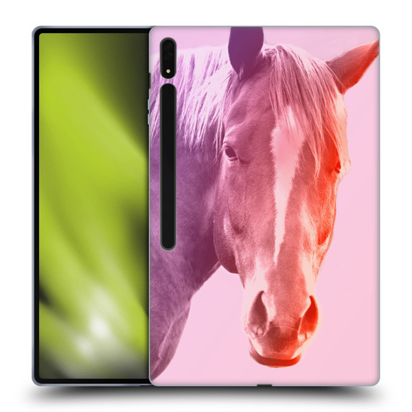 Mark Ashkenazi Pastel Potraits Horse Soft Gel Case for Samsung Galaxy Tab S8 Ultra