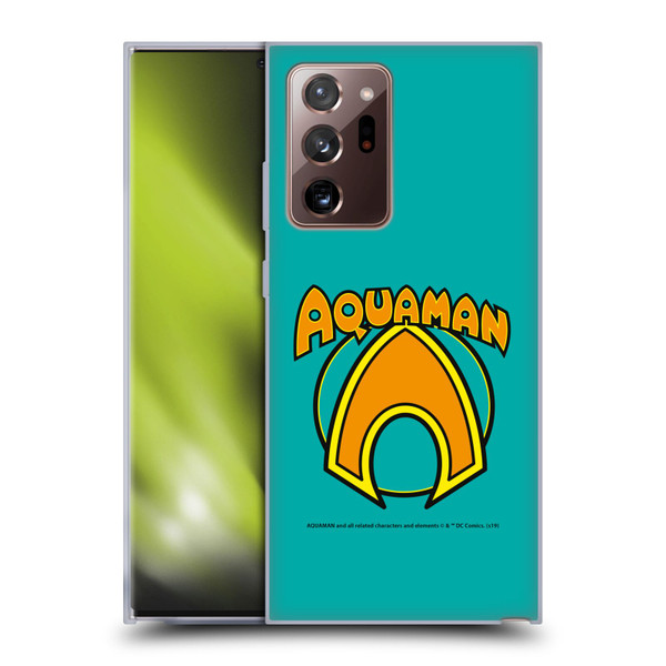 Aquaman DC Comics Logo Classic Soft Gel Case for Samsung Galaxy Note20 Ultra / 5G