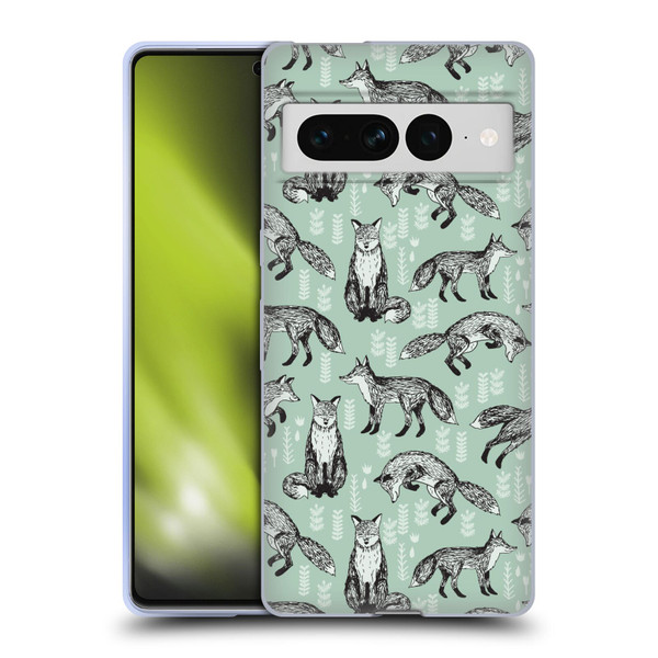Andrea Lauren Design Animals Fox Soft Gel Case for Google Pixel 7 Pro