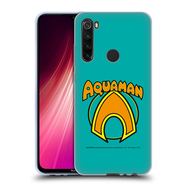 Aquaman DC Comics Logo Classic Soft Gel Case for Xiaomi Redmi Note 8T