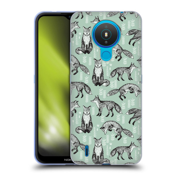 Andrea Lauren Design Animals Fox Soft Gel Case for Nokia 1.4