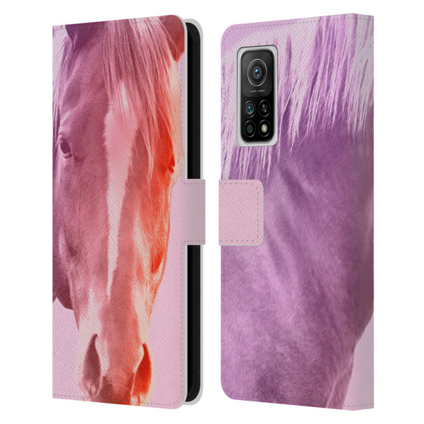 Mark Ashkenazi Pastel Potraits Horse Leather Book Wallet Case Cover For Xiaomi Mi 10T 5G