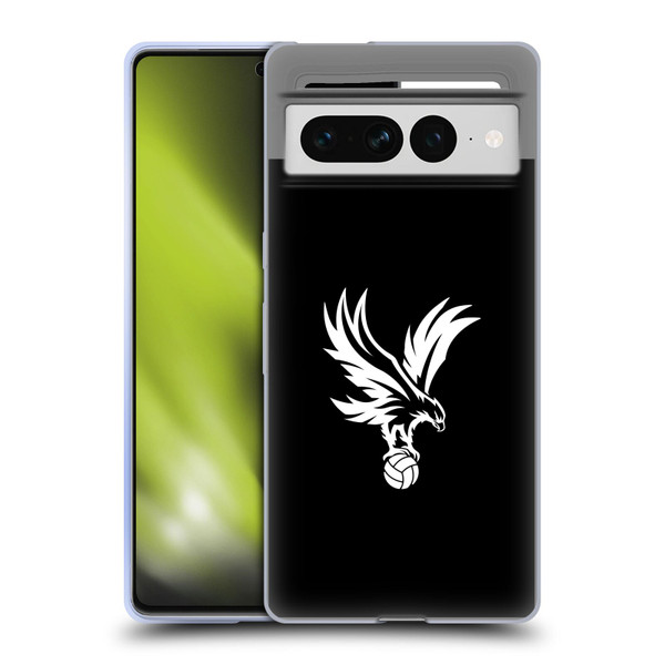 Crystal Palace FC Crest Eagle Grey Soft Gel Case for Google Pixel 7 Pro
