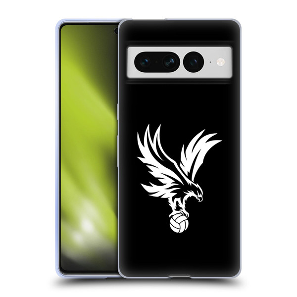 Crystal Palace FC Crest Eagle Grey Soft Gel Case for Google Pixel 7 Pro