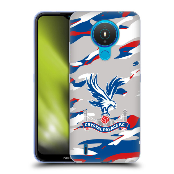 Crystal Palace FC Crest Camouflage Soft Gel Case for Nokia 1.4