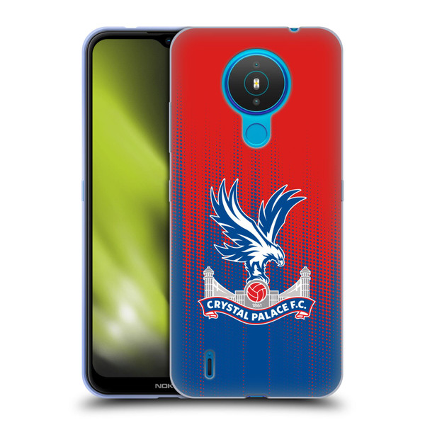 Crystal Palace FC Crest Halftone Soft Gel Case for Nokia 1.4