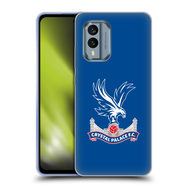 Crystal Palace FC Crest Plain Soft Gel Case for Nokia X30