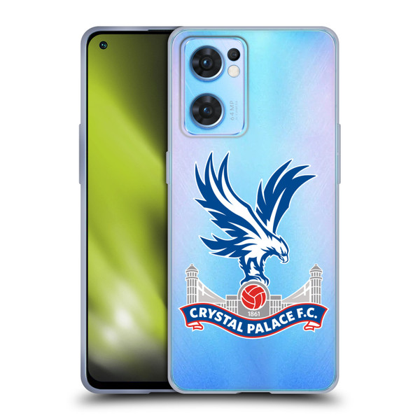 Crystal Palace FC Crest Eagle Soft Gel Case for OPPO Reno7 5G / Find X5 Lite