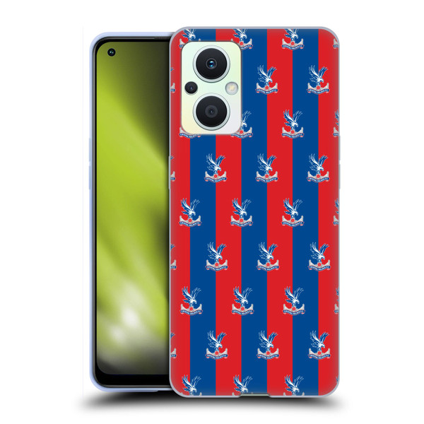 Crystal Palace FC Crest Pattern Soft Gel Case for OPPO Reno8 Lite