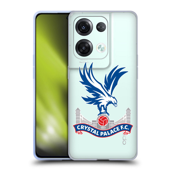 Crystal Palace FC Crest Eagle Soft Gel Case for OPPO Reno8 Pro