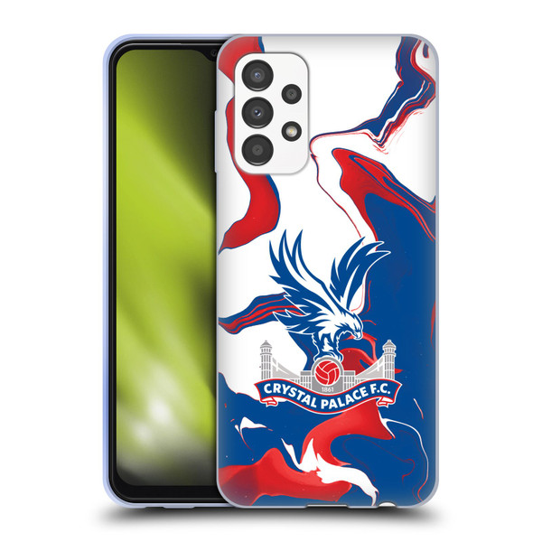 Crystal Palace FC Crest Marble Soft Gel Case for Samsung Galaxy A13 (2022)