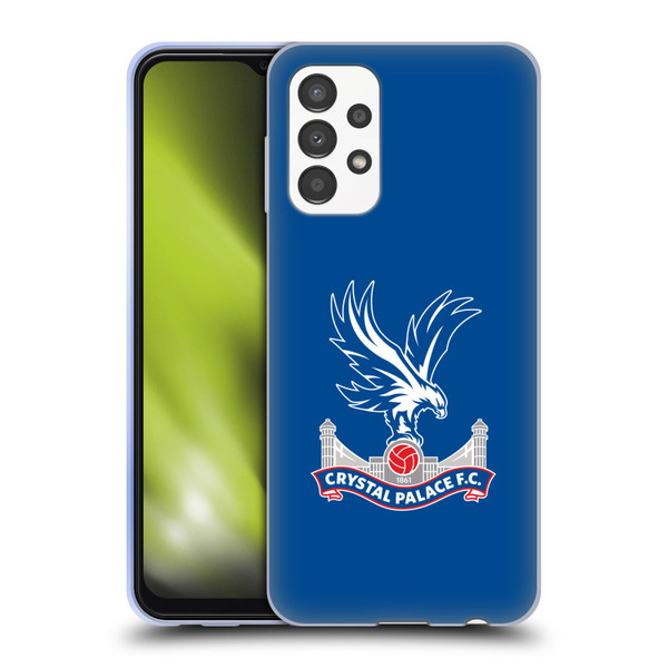 Crystal Palace FC Crest Plain Soft Gel Case for Samsung Galaxy A13 (2022)