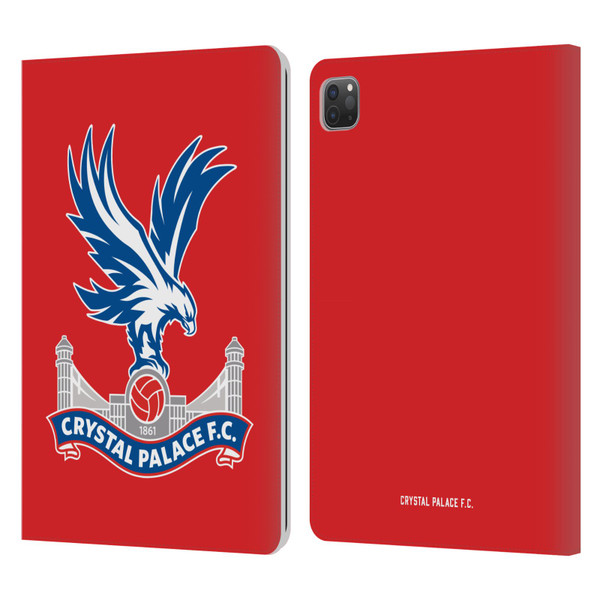 Crystal Palace FC Crest Eagle Leather Book Wallet Case Cover For Apple iPad Pro 11 2020 / 2021 / 2022