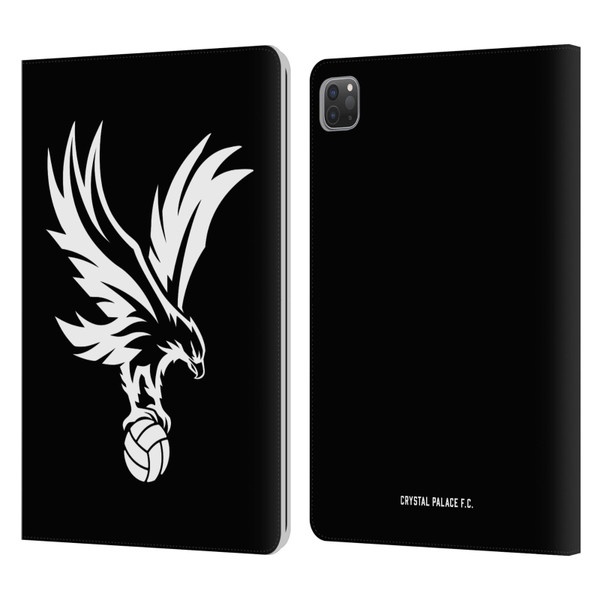Crystal Palace FC Crest Eagle Grey Leather Book Wallet Case Cover For Apple iPad Pro 11 2020 / 2021 / 2022