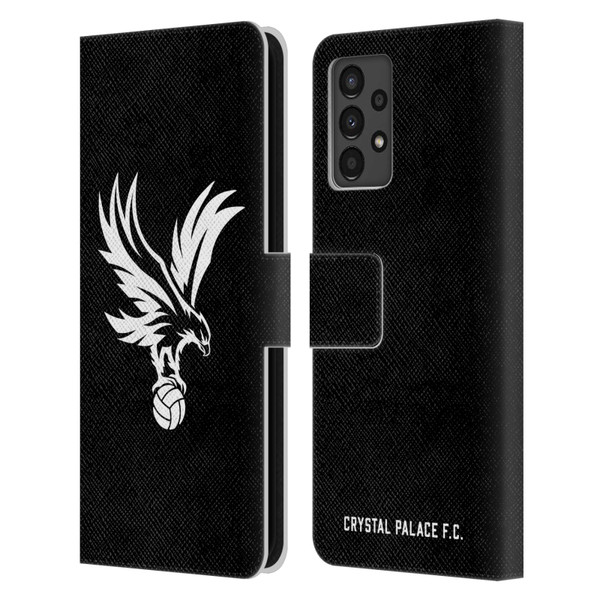 Crystal Palace FC Crest Eagle Grey Leather Book Wallet Case Cover For Samsung Galaxy A13 (2022)