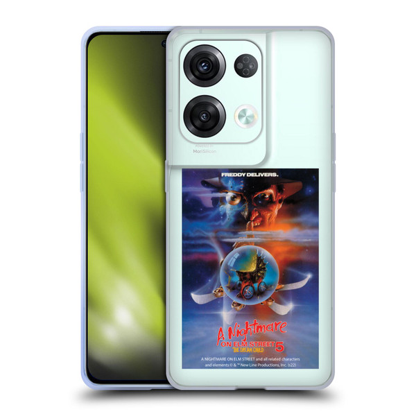 A Nightmare On Elm Street: The Dream Child Graphics Poster Soft Gel Case for OPPO Reno8 Pro