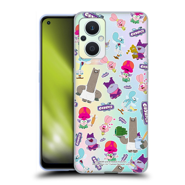 Chowder: Animated Series Graphics Pattern Soft Gel Case for OPPO Reno8 Lite