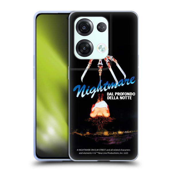 A Nightmare On Elm Street (1984) Graphics Nightmare Soft Gel Case for OPPO Reno8 Pro