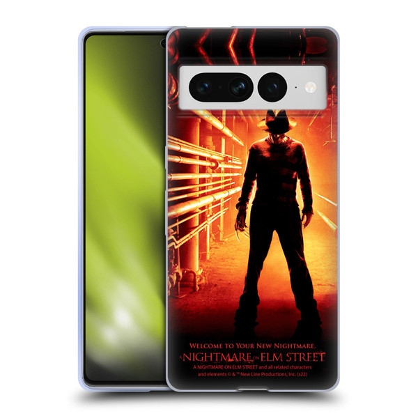 A Nightmare On Elm Street (2010) Graphics Freddy Poster Soft Gel Case for Google Pixel 7 Pro