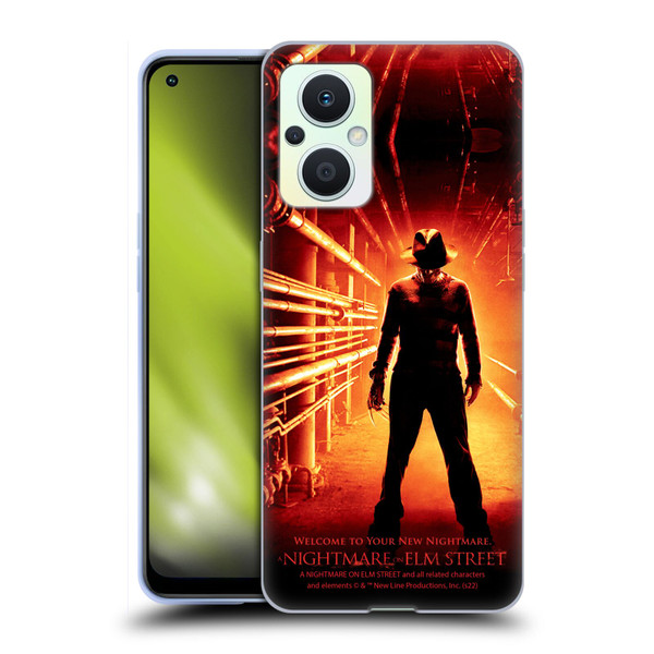 A Nightmare On Elm Street (2010) Graphics Freddy Poster Soft Gel Case for OPPO Reno8 Lite