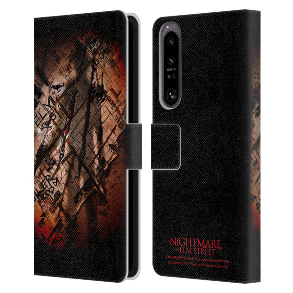 A Nightmare On Elm Street (2010) Graphics Freddy Boiler Room Leather Book Wallet Case Cover For Sony Xperia 1 IV