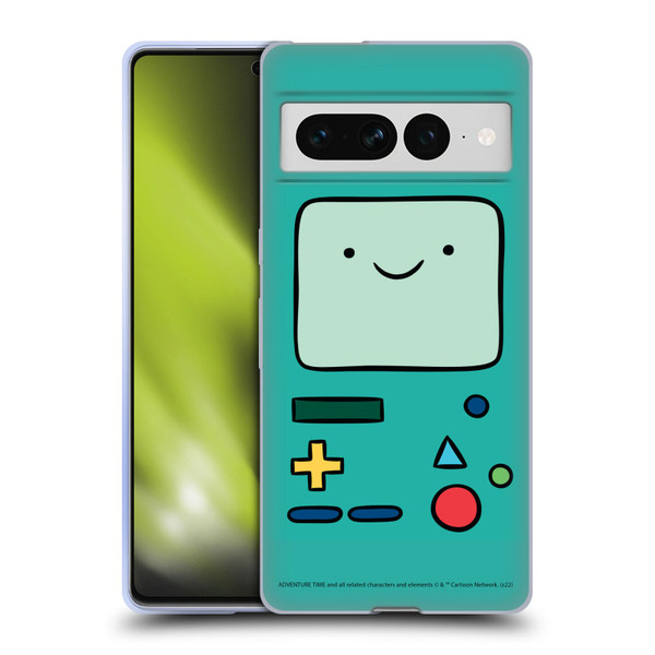 Adventure Time Graphics BMO Soft Gel Case for Google Pixel 7 Pro