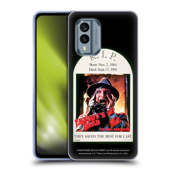 A Nightmare On Elm Street: Freddy's Dead Graphics The Final Nightmare Soft Gel Case for Nokia X30