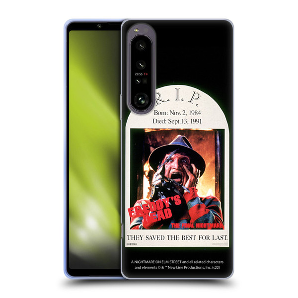 A Nightmare On Elm Street: Freddy's Dead Graphics The Final Nightmare Soft Gel Case for Sony Xperia 1 IV