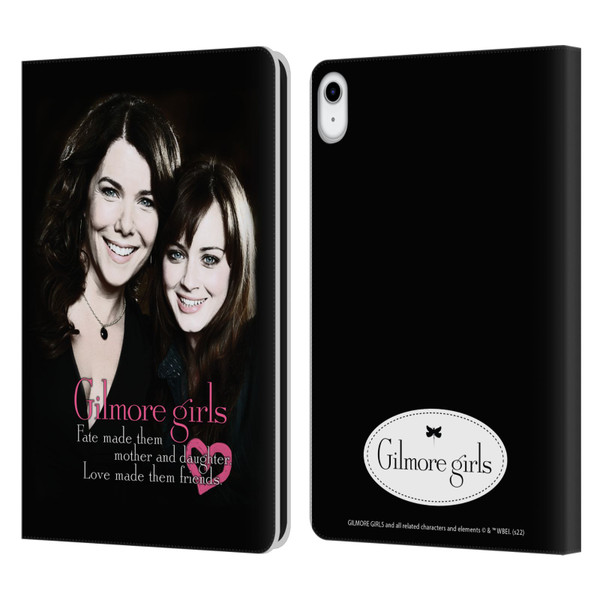 Gilmore Girls Graphics Fate Made Them Leather Book Wallet Case Cover For Apple iPad 10.9 (2022)