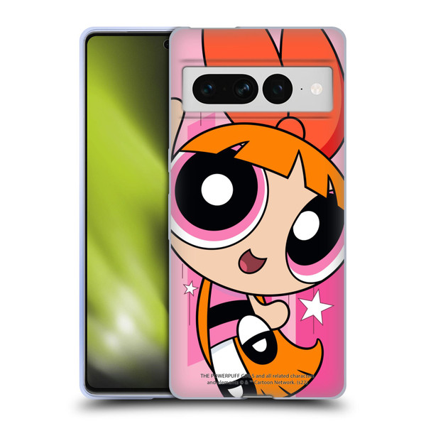 The Powerpuff Girls Graphics Blossom Soft Gel Case for Google Pixel 7 Pro