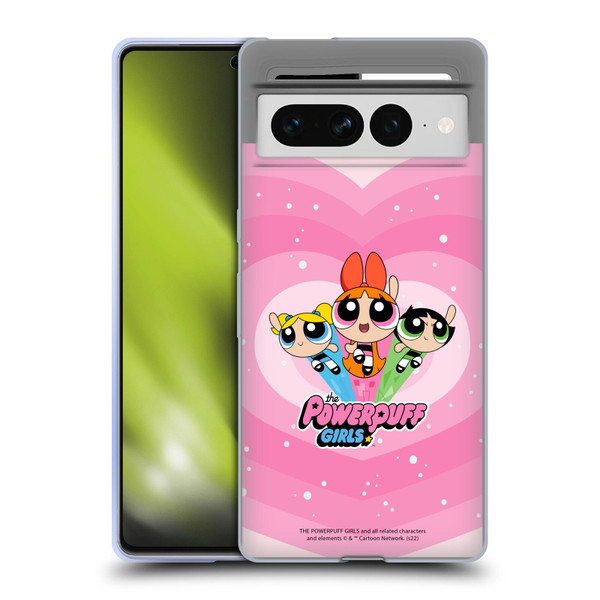 The Powerpuff Girls Graphics Group Soft Gel Case for Google Pixel 7 Pro