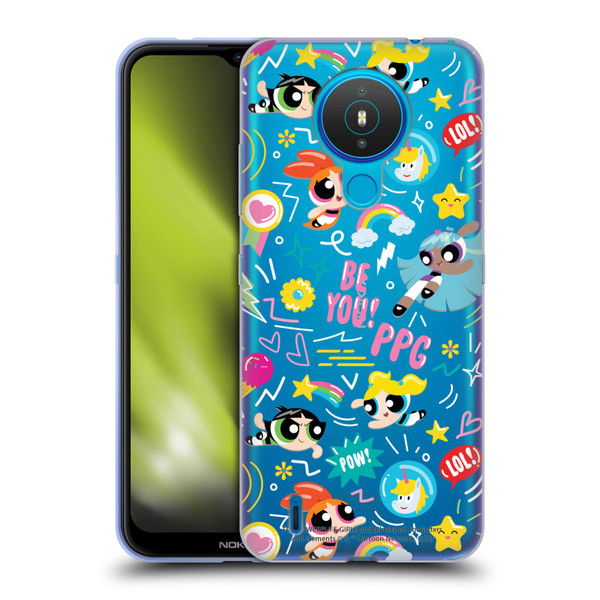 The Powerpuff Girls Graphics Icons Soft Gel Case for Nokia 1.4