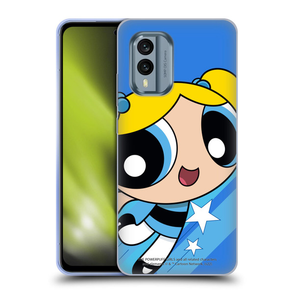 The Powerpuff Girls Graphics Bubbles Soft Gel Case for Nokia X30